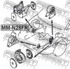 MITSUBISHI MR102792 Engine Mounting